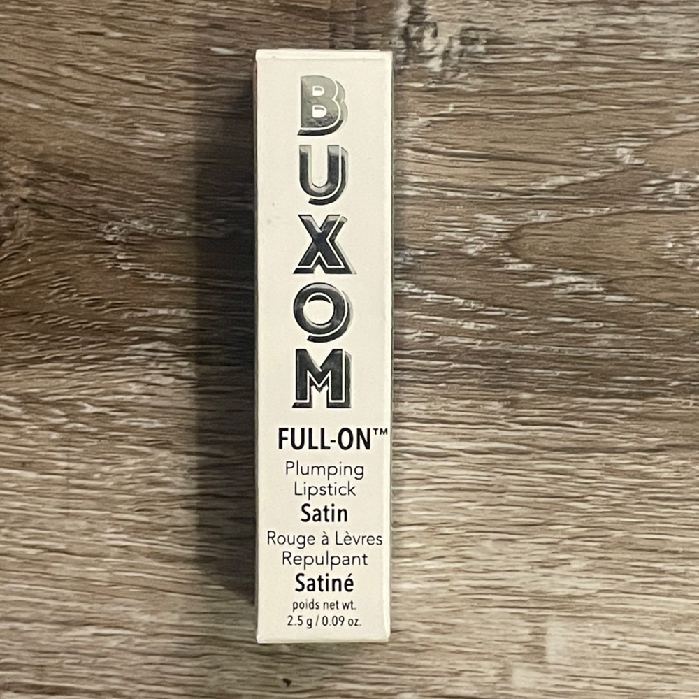 BUXOM Full-On Plumping Lipstick Satin Shade Choco Latte 2.5g/.09oz